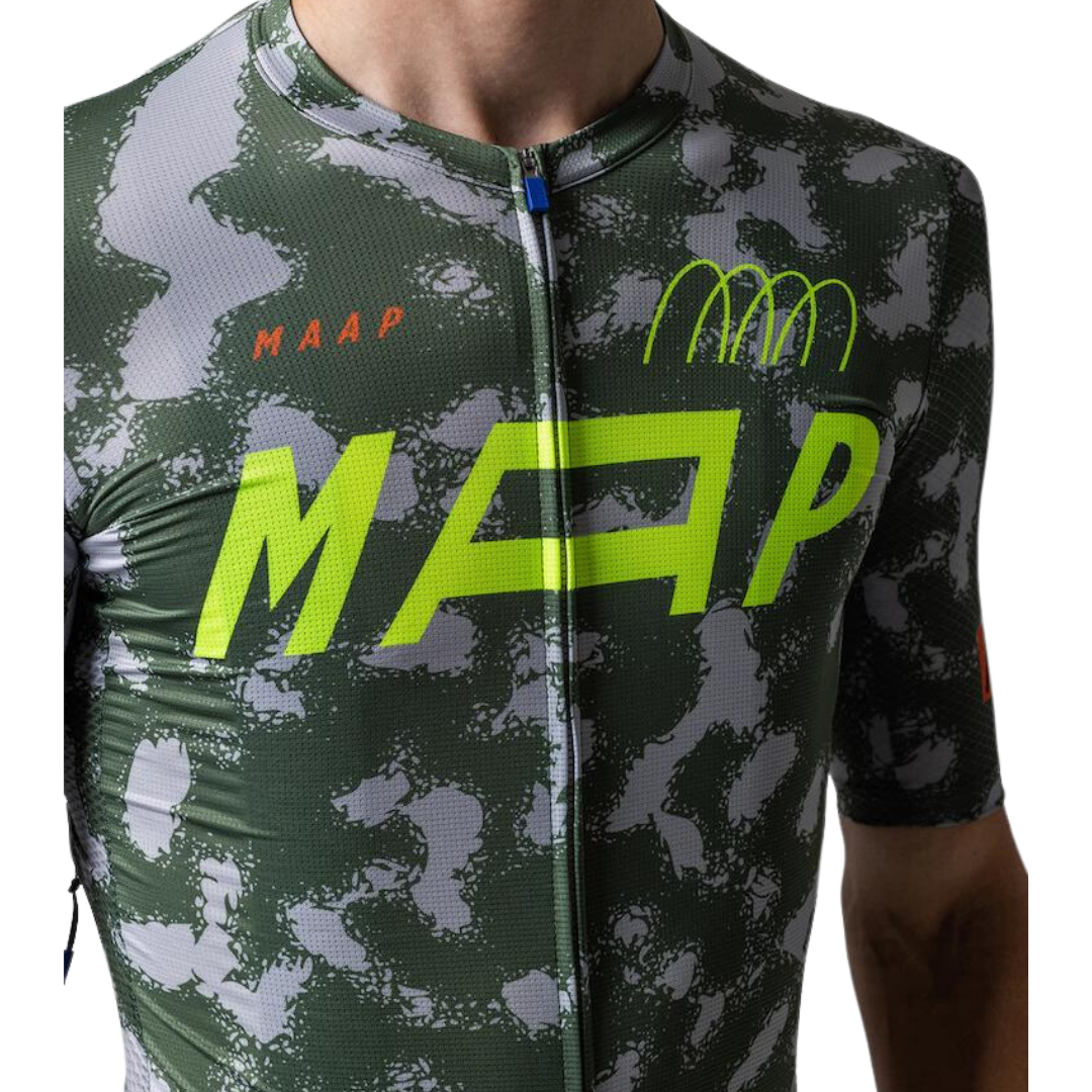 MAAP Women's adapted I.s Pro Air Jersey, Deep Moss / XL