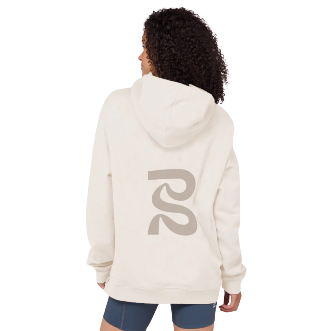 Bandit Running The Cotton Fleece Current Hoodie Unisex - Cream