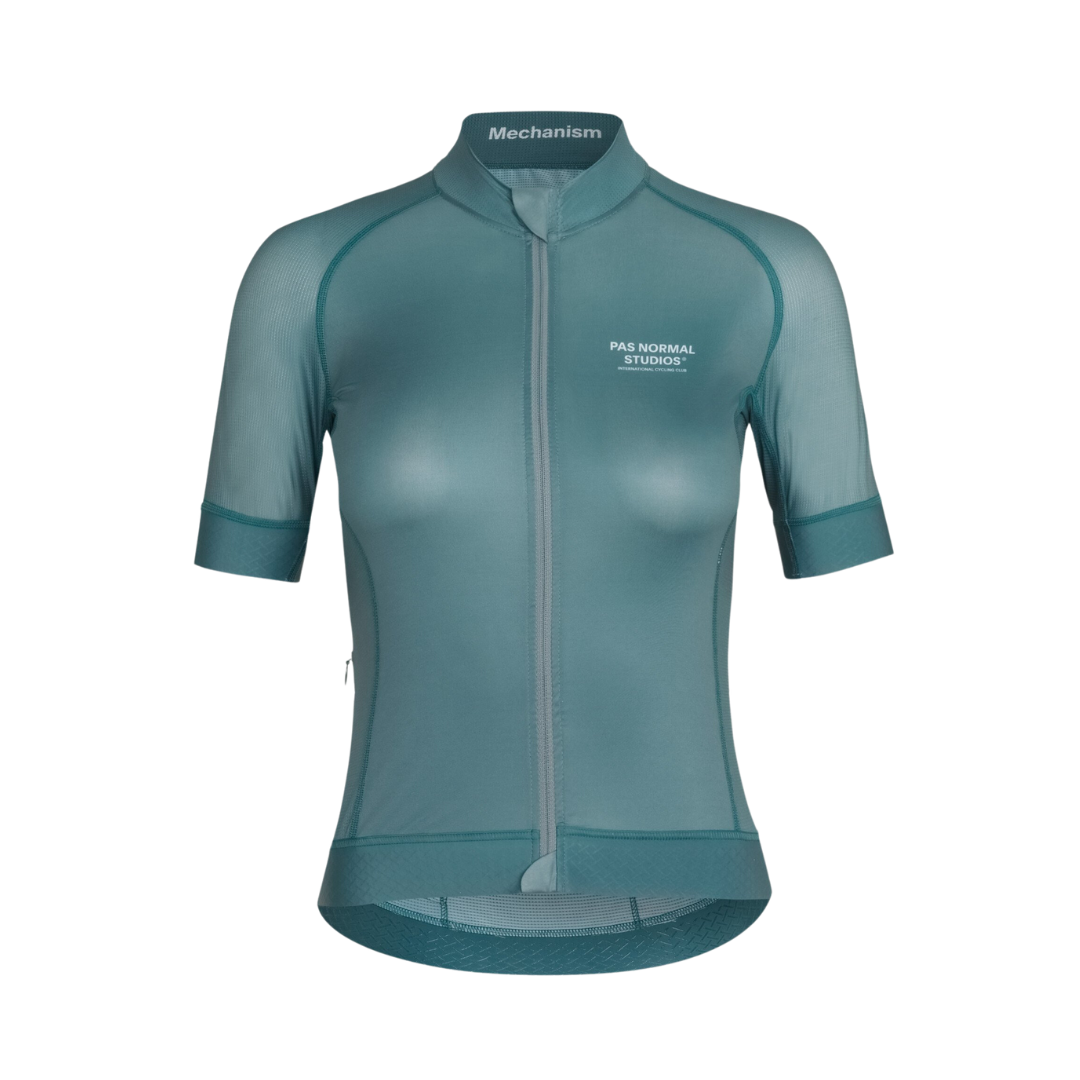 Pas Normal Studios Women's Mechanism Jersey - Dusty Teal – kitcycling