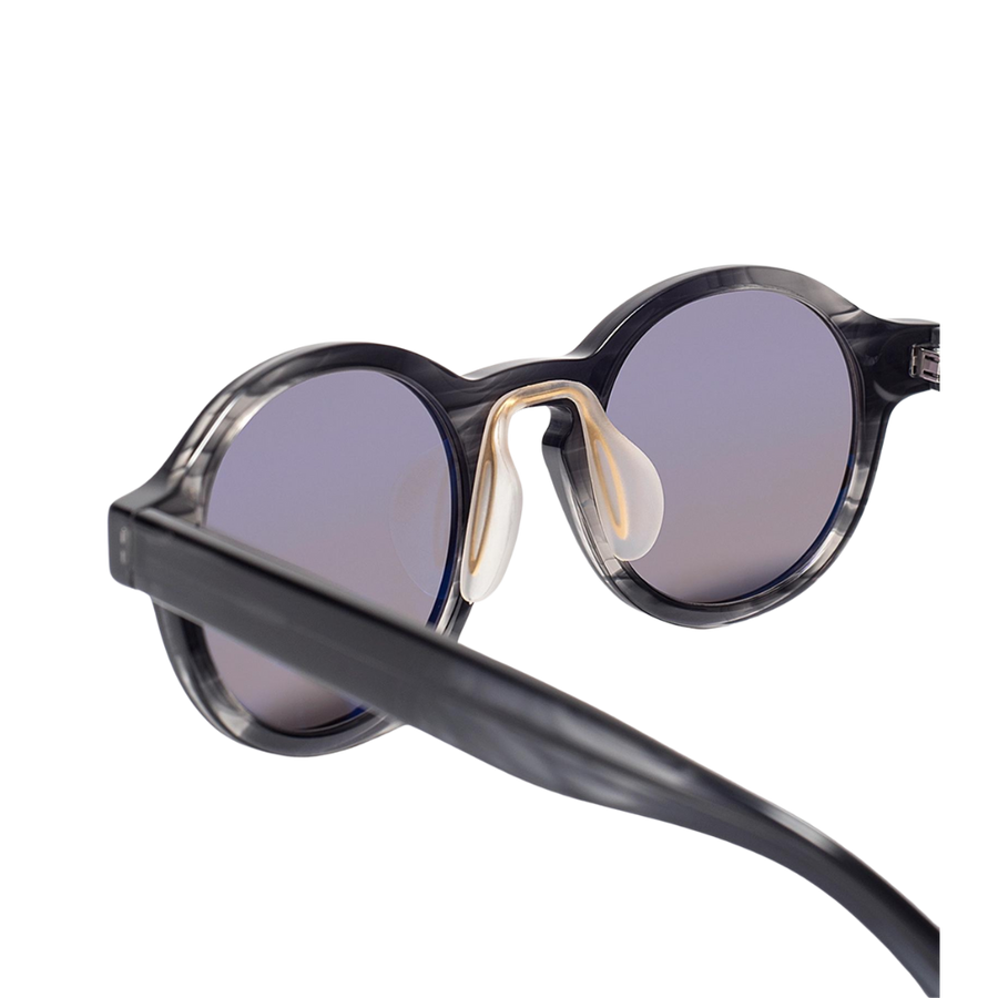 ARTICLE ONE EYEWEAR EDEY V2 - Black Waves w/ Polarized Grey Lenses