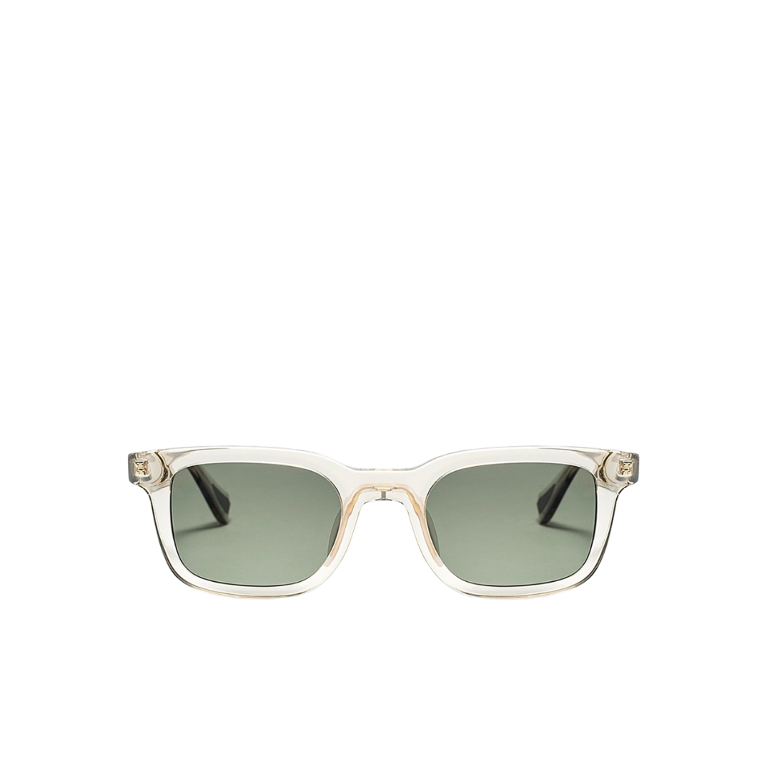 ARTICLE ONE EYEWEAR HANLEY - Crystal w/Polarized Green Lenses