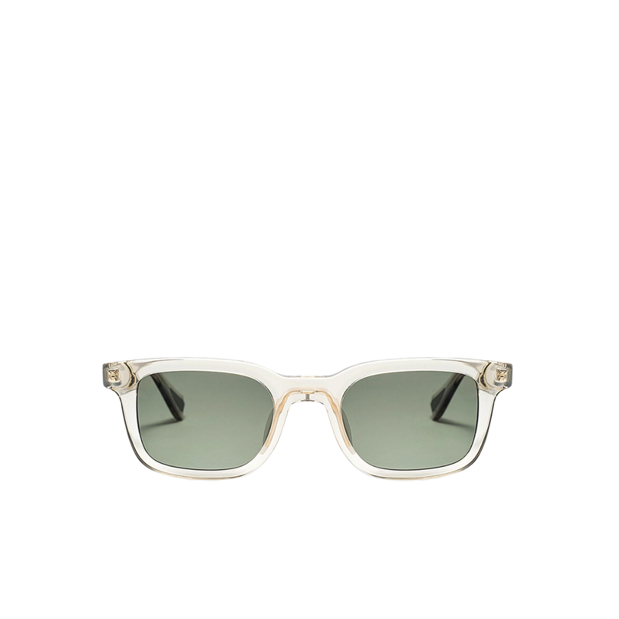 ARTICLE ONE EYEWEAR HANLEY - Crystal w/Polarized Green Lenses