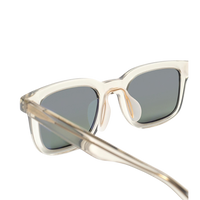 ARTICLE ONE EYEWEAR HANLEY - Crystal w/Polarized Green Lenses