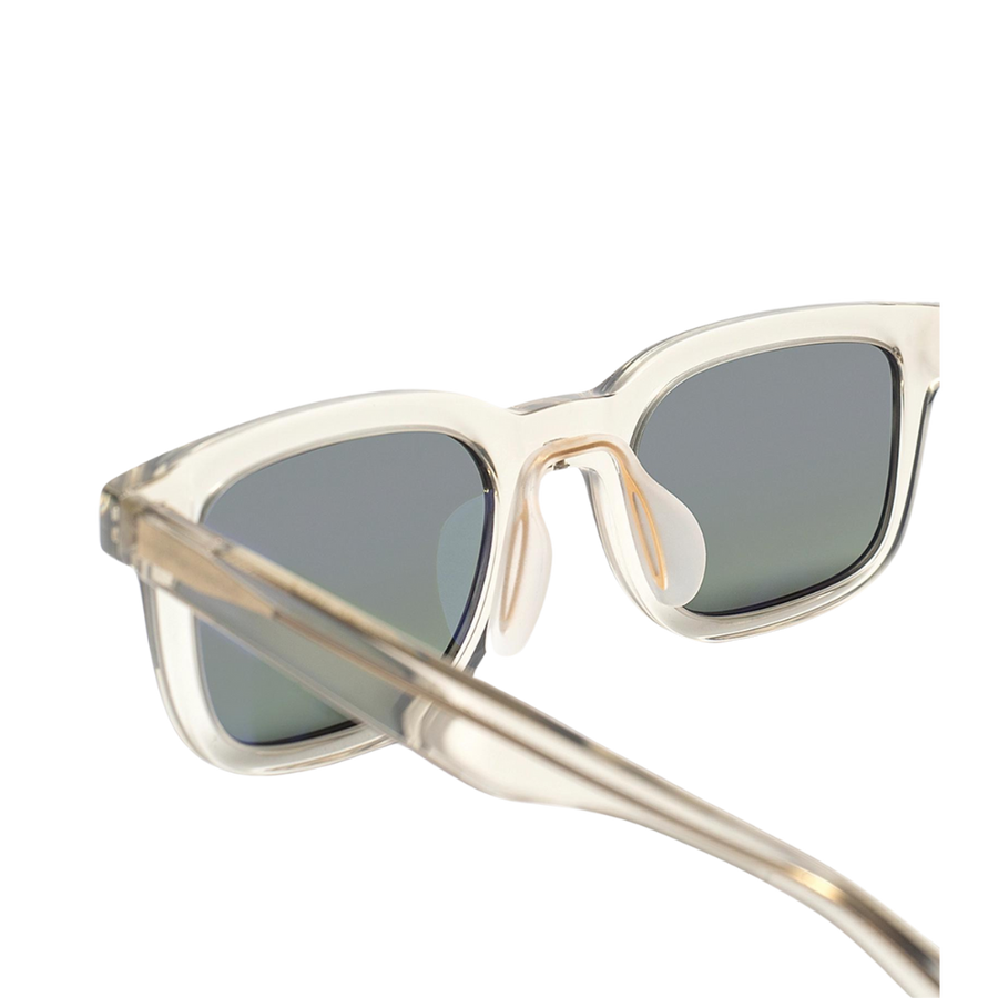 ARTICLE ONE EYEWEAR HANLEY - Crystal w/Polarized Green Lenses