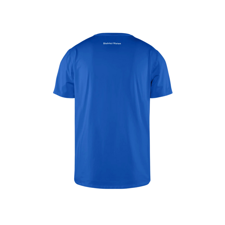 District Vision Lightweight Short Sleeve Tee - Surf Blue