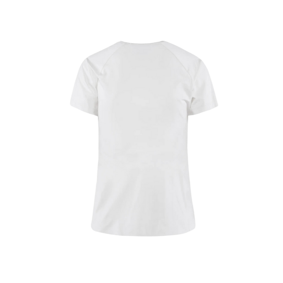 District Vision Women's Short Sleeve Fitted Tee - White