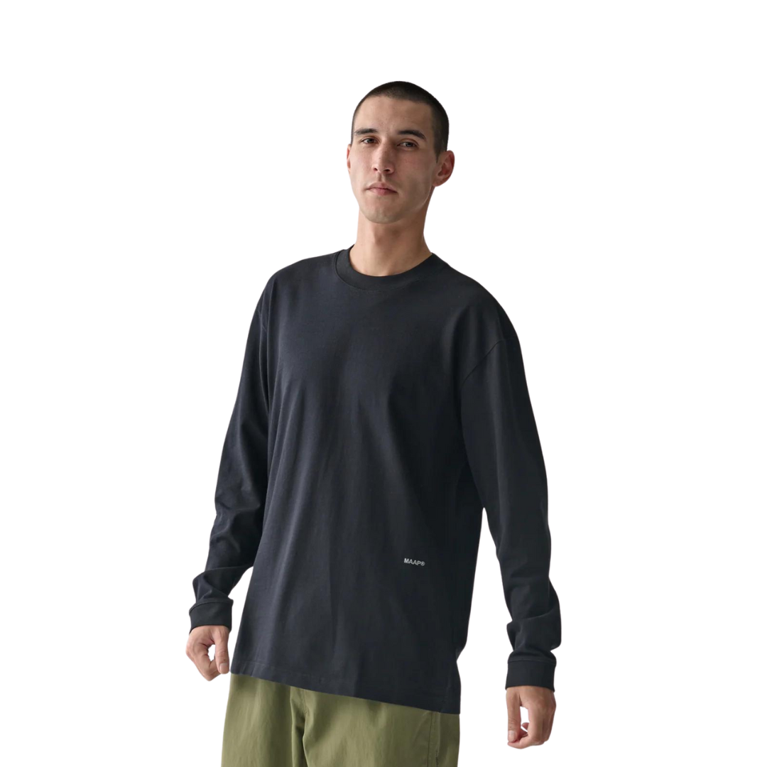 MAAP - Essentials LS Tee - Black