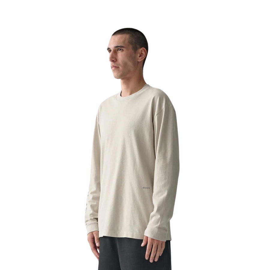 MAAP - Essentials LS Tee - Fog