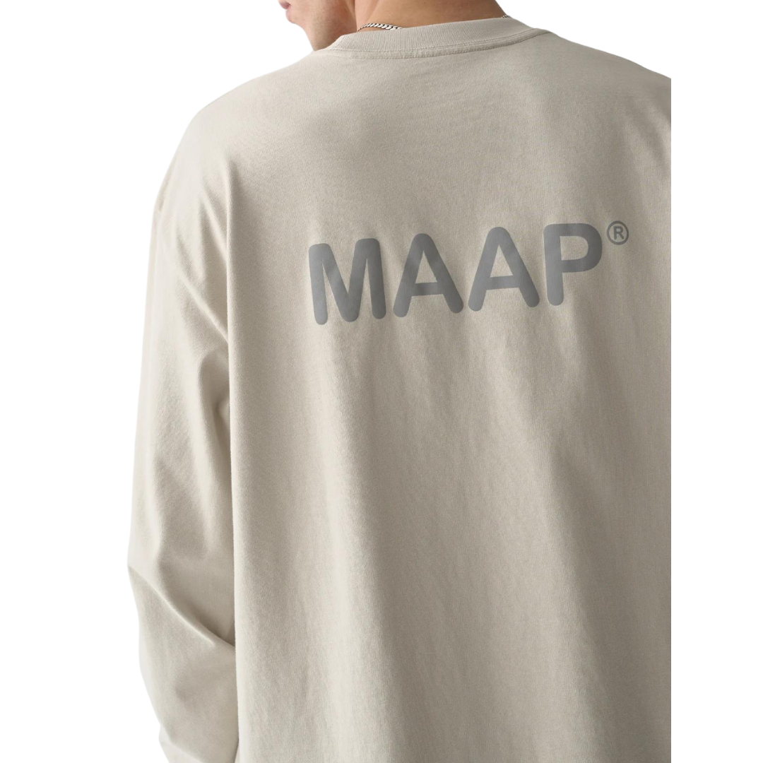 MAAP - Essentials LS Tee - Fog