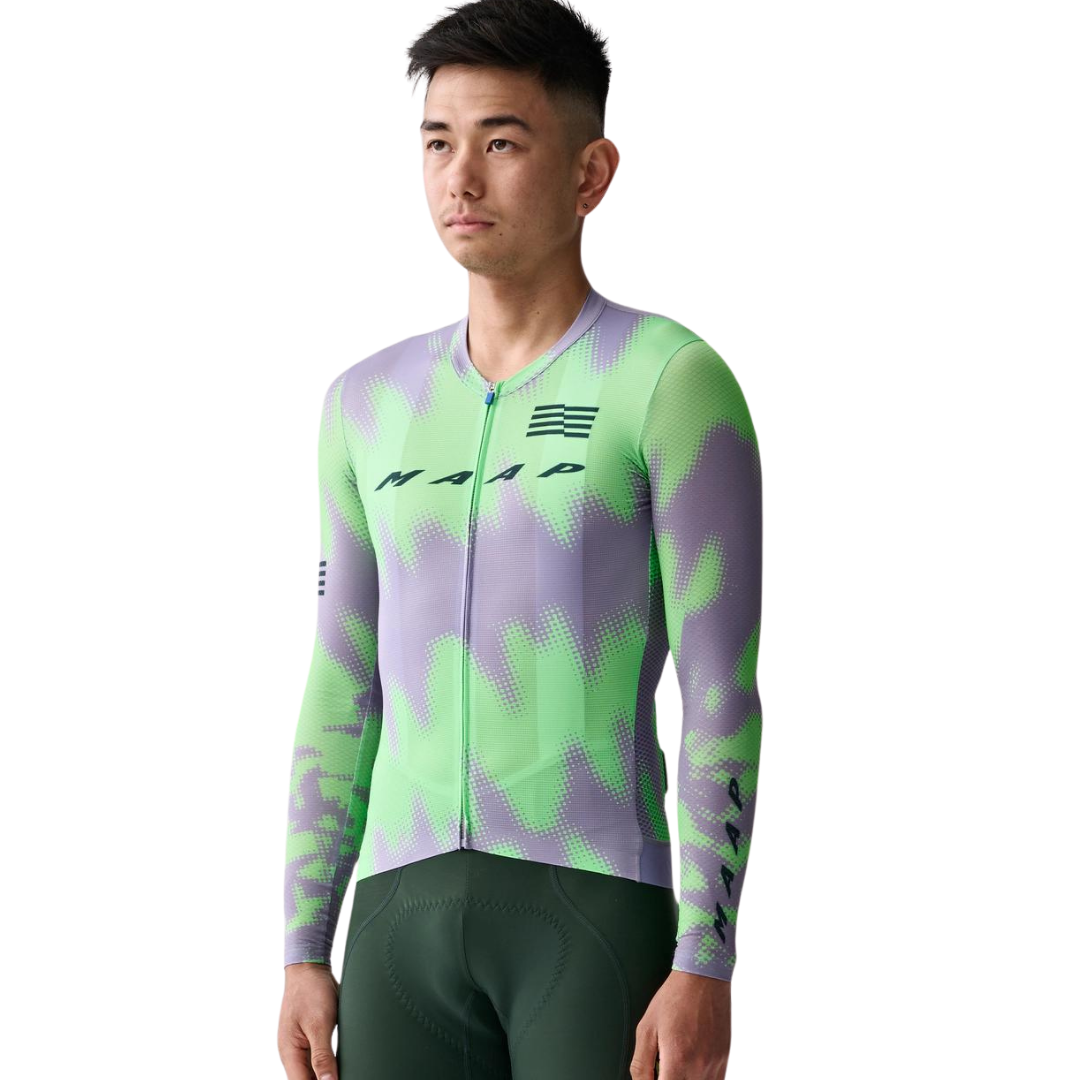 MAAP - LPW Pro Air LS Jersey 2.0  - Purple Ash/Aqua Green