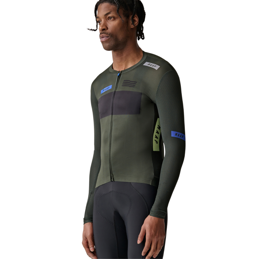 MAAP - System Pro Air LS Jersey - Bronze Green