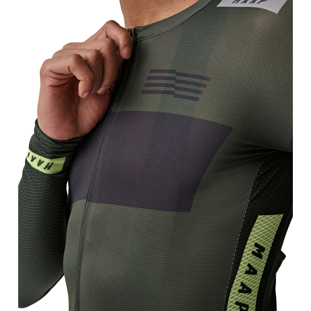 MAAP - System Pro Air LS Jersey - Bronze Green