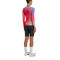 MAAP - Women's Blurred Out Pro Hex LS Jersey 2.0 - Red Mix