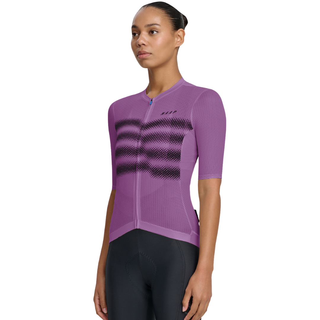 MAAP - Women's Blurred Out Ultralight Jersey - Plum 