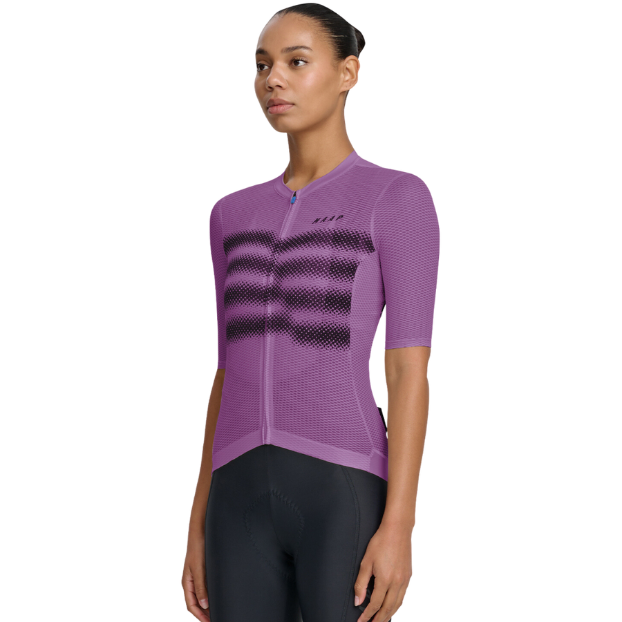 MAAP - Women's Blurred Out Ultralight Jersey - Plum 