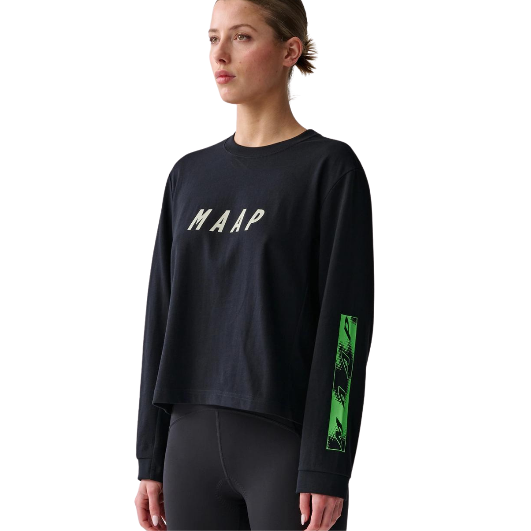 MAAP - Women's LPW Replica LS Tee - Black