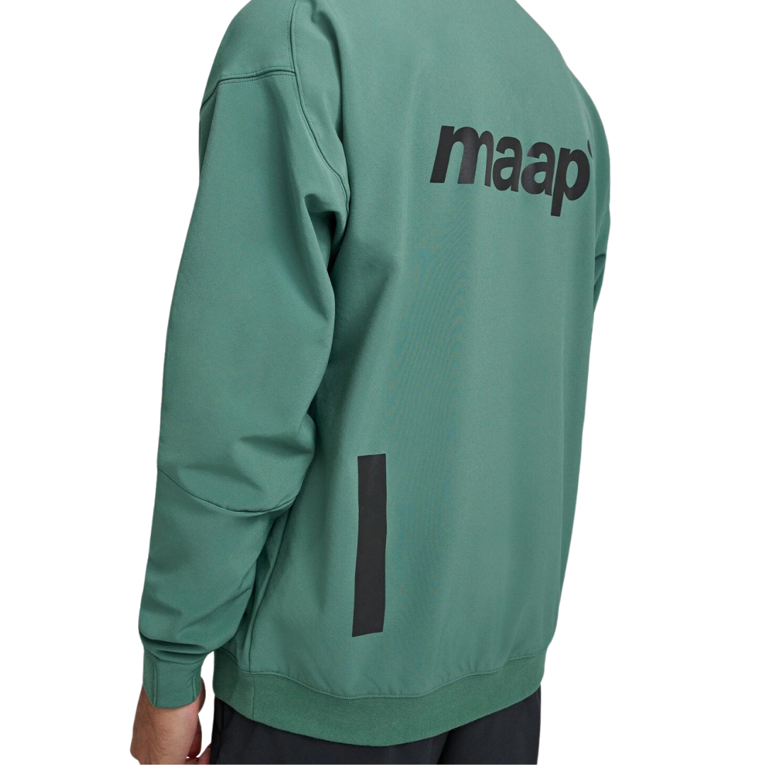 MAAP Training Crew - Deep Green