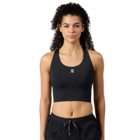 Bandit Running Stamina Scoop Neck Run Crop - Black