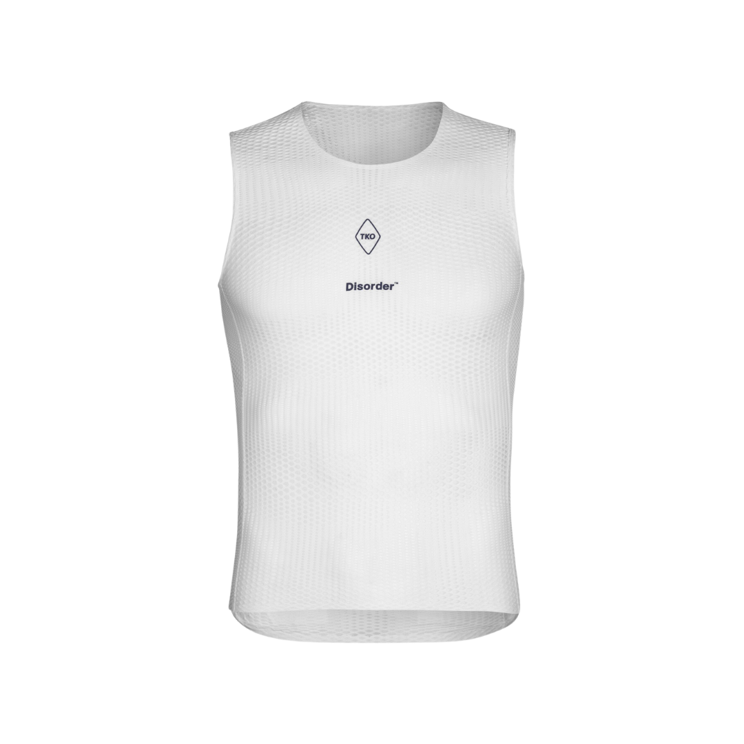 Pas Normal Studios T.K.O. Mechanism Pro Sleeveless Baselayer - White