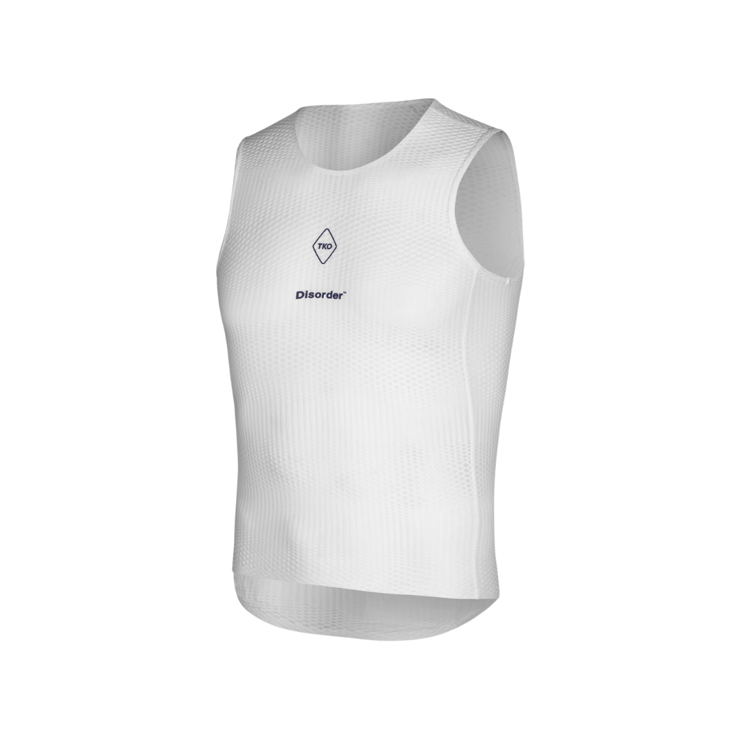 Pas Normal Studios T.K.O. Mechanism Pro Sleeveless Baselayer - White