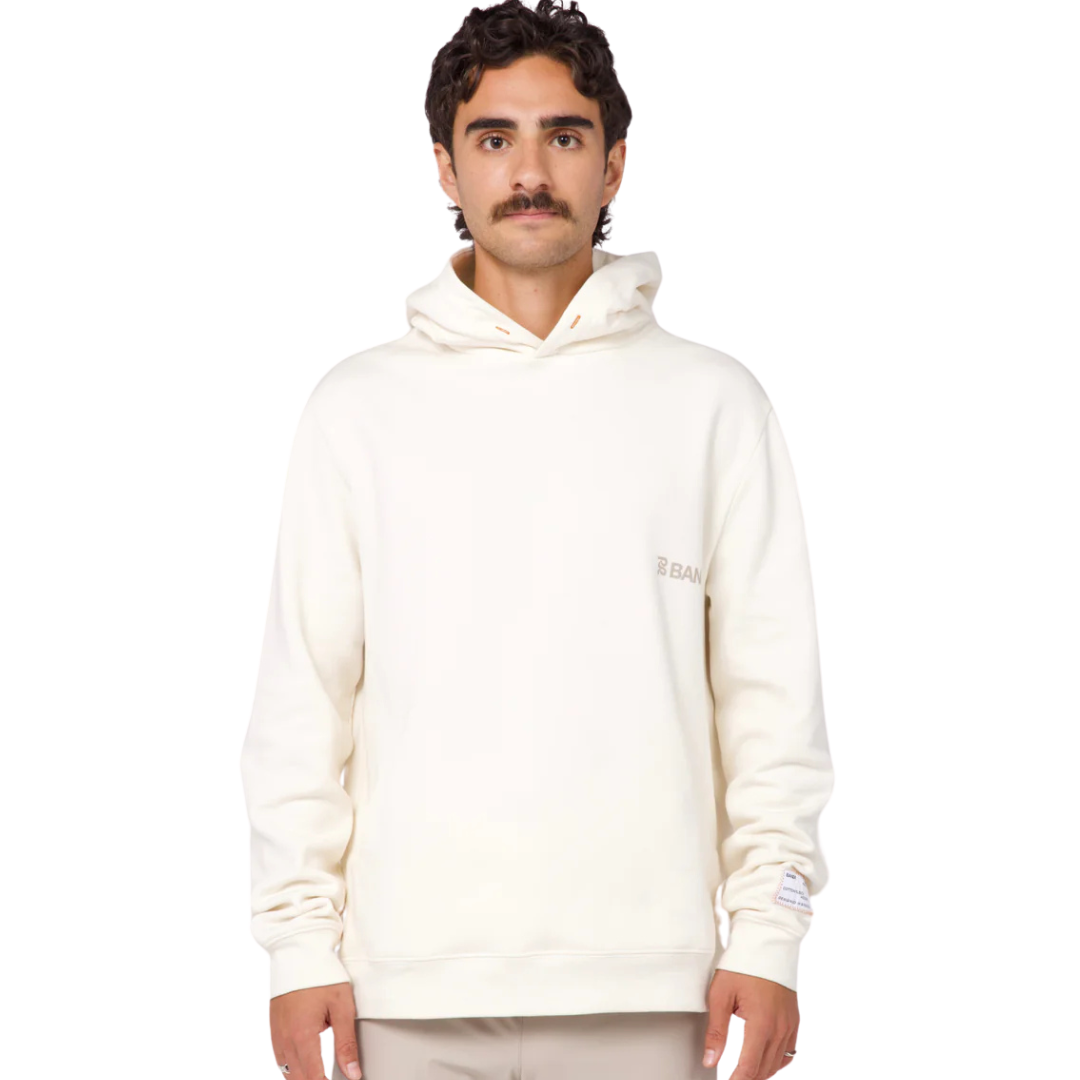 Bandit Running The Cotton Fleece Current Hoodie Unisex - Cream