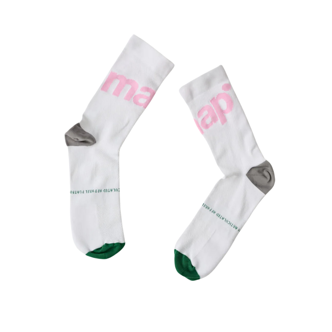 MAAP Training Sock - White/Orchid