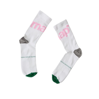 MAAP Training Sock - White/Orchid