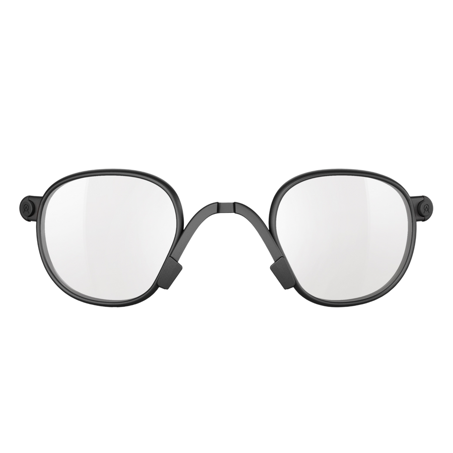 ALBA OPTICAL CLIPS - BLACK CLEAR