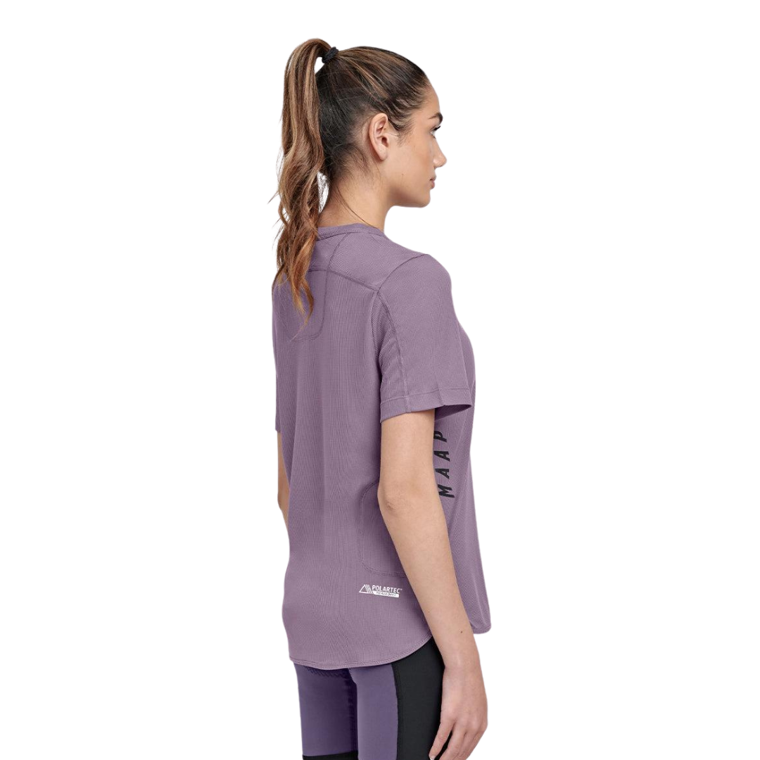 MAAP Women's Alt Road Ride Tee 2.0  - Purple Sage