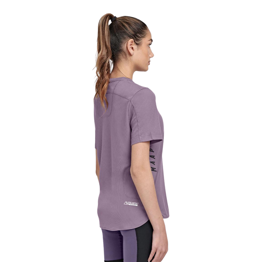 MAAP Women's Alt Road Ride Tee 2.0  - Purple Sage