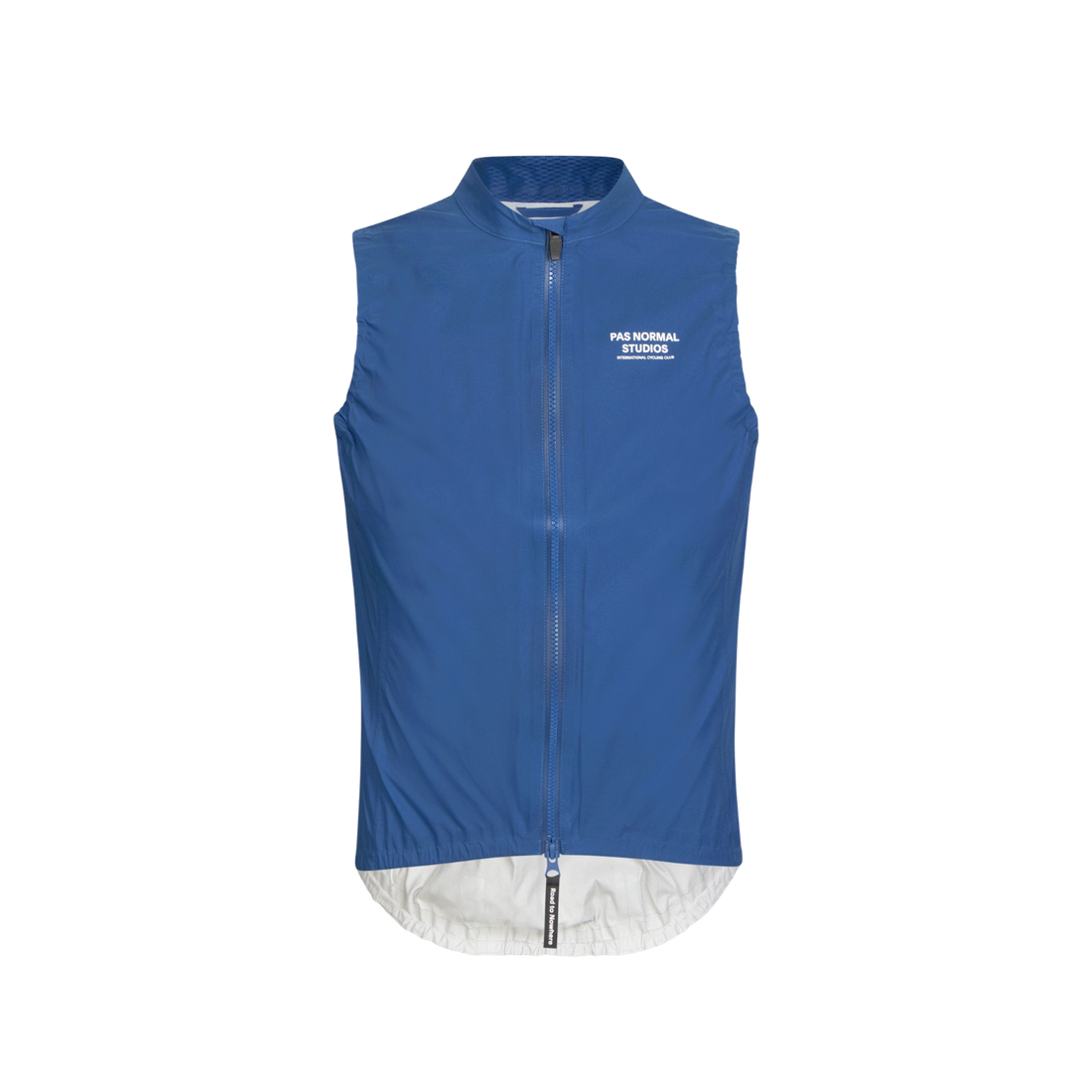 Pas Normal Studios Mechanism Rain Gilet - Dark Blue