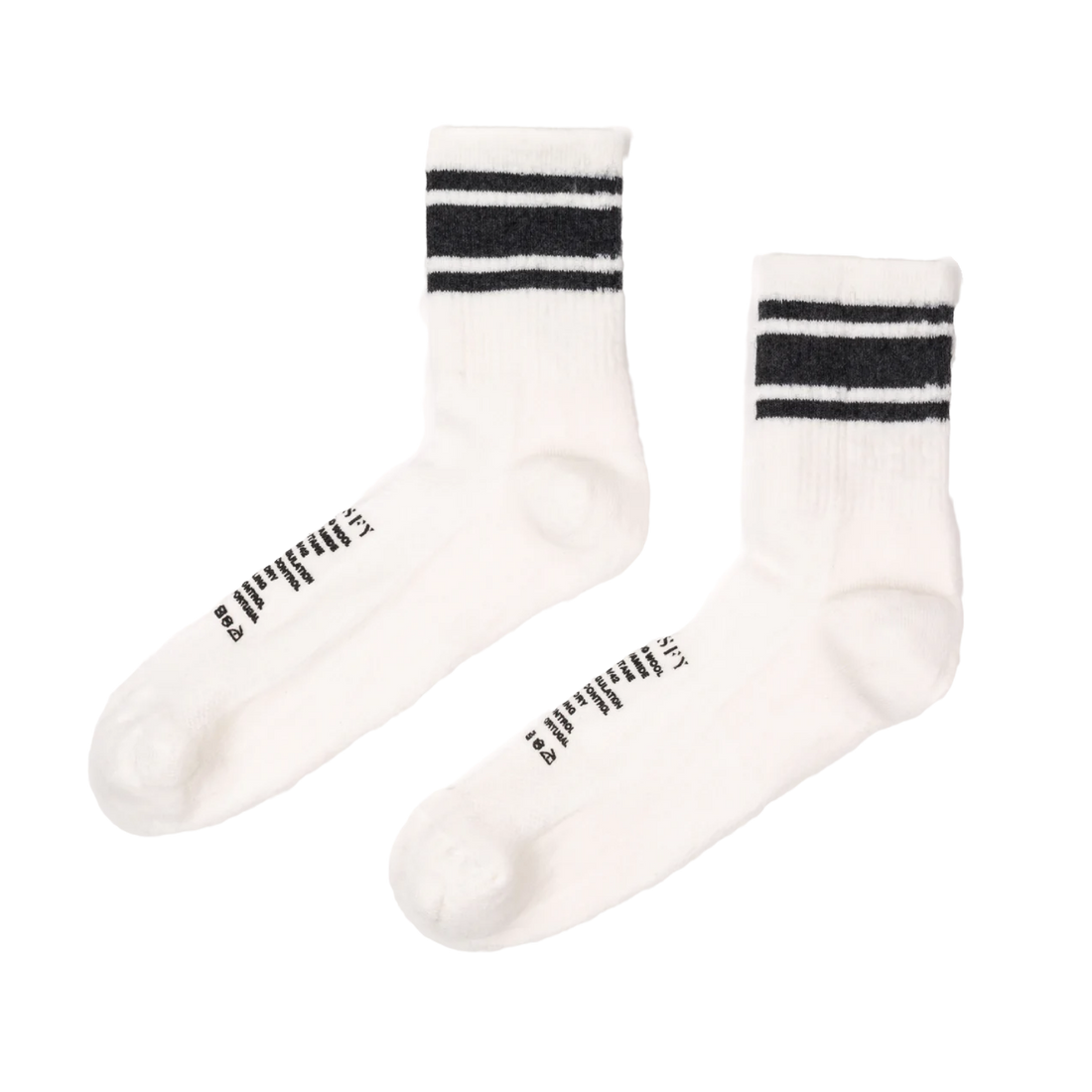 Satisfy Merino Tube Sock - White