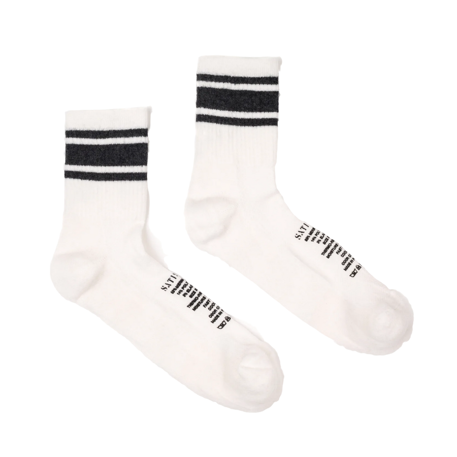 Satisfy Merino Tube Sock - White