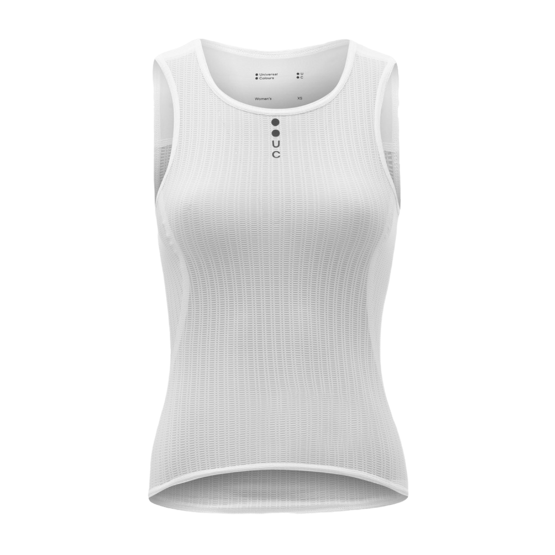 UC Mono Sleeveless Womens Base layer - White